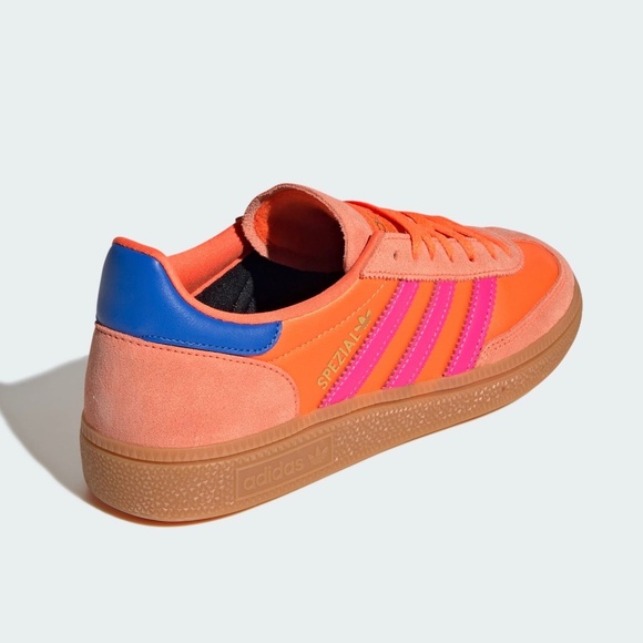 Adidas Originals Handball Spezial Sneakers Solar Orange Lucid Pink JH5659 US 8 - Picture 8 of 10